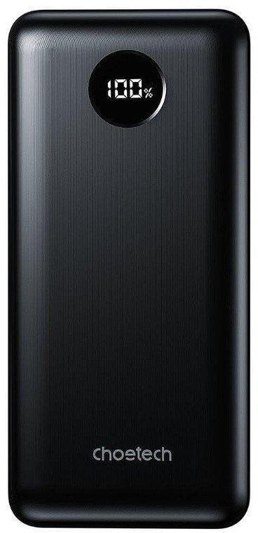 Повербанк Choetech 20000 mAh PD 45W Black (B653-CCBK) - фото 1