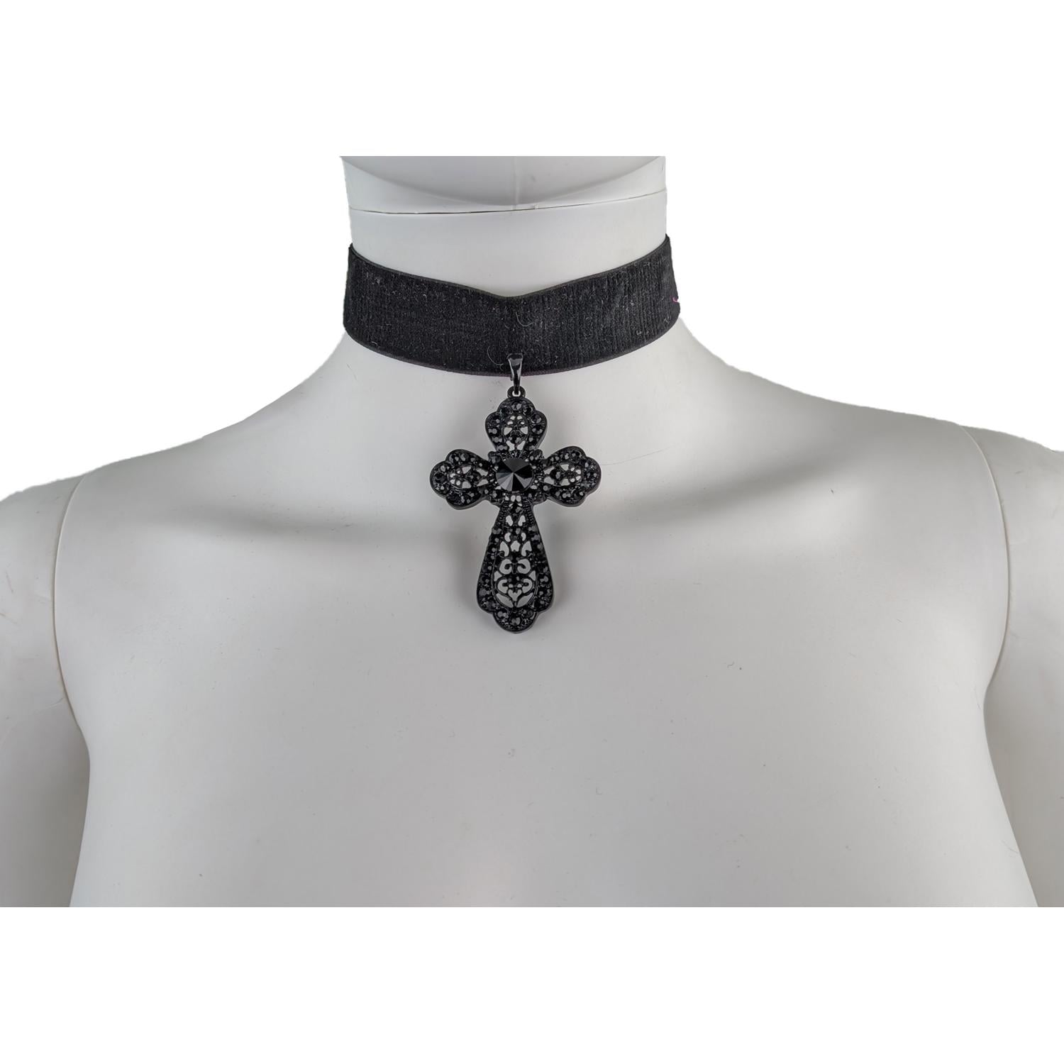 Чокер Seta Décor Крест Маркизы (18-901)