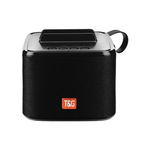 Портативна колонка T&G TG801 Bluetooth Black (14535358) - фото 1