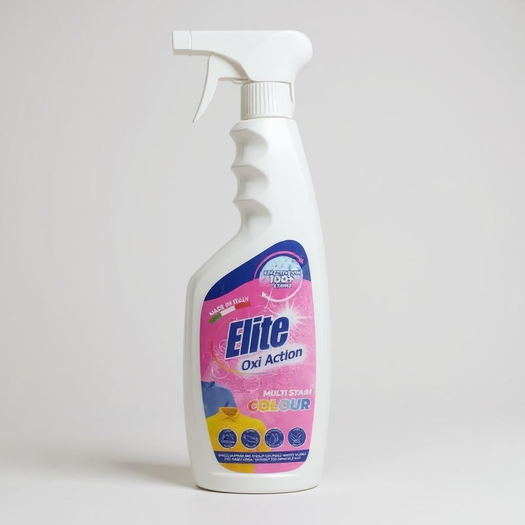 Пятновыводитель универсальный Elite Oxi Action спрей средство для удаления пятен с одежды 500 мл Пятновыводитель универсальный Elite Oxi Action спрей средство для удаления пятен с одежды 500 мл
