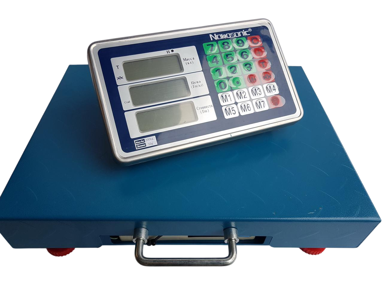 Весы торговые беспроводные с Bluetooth BEST до 200 кг 32х42 см (501176)