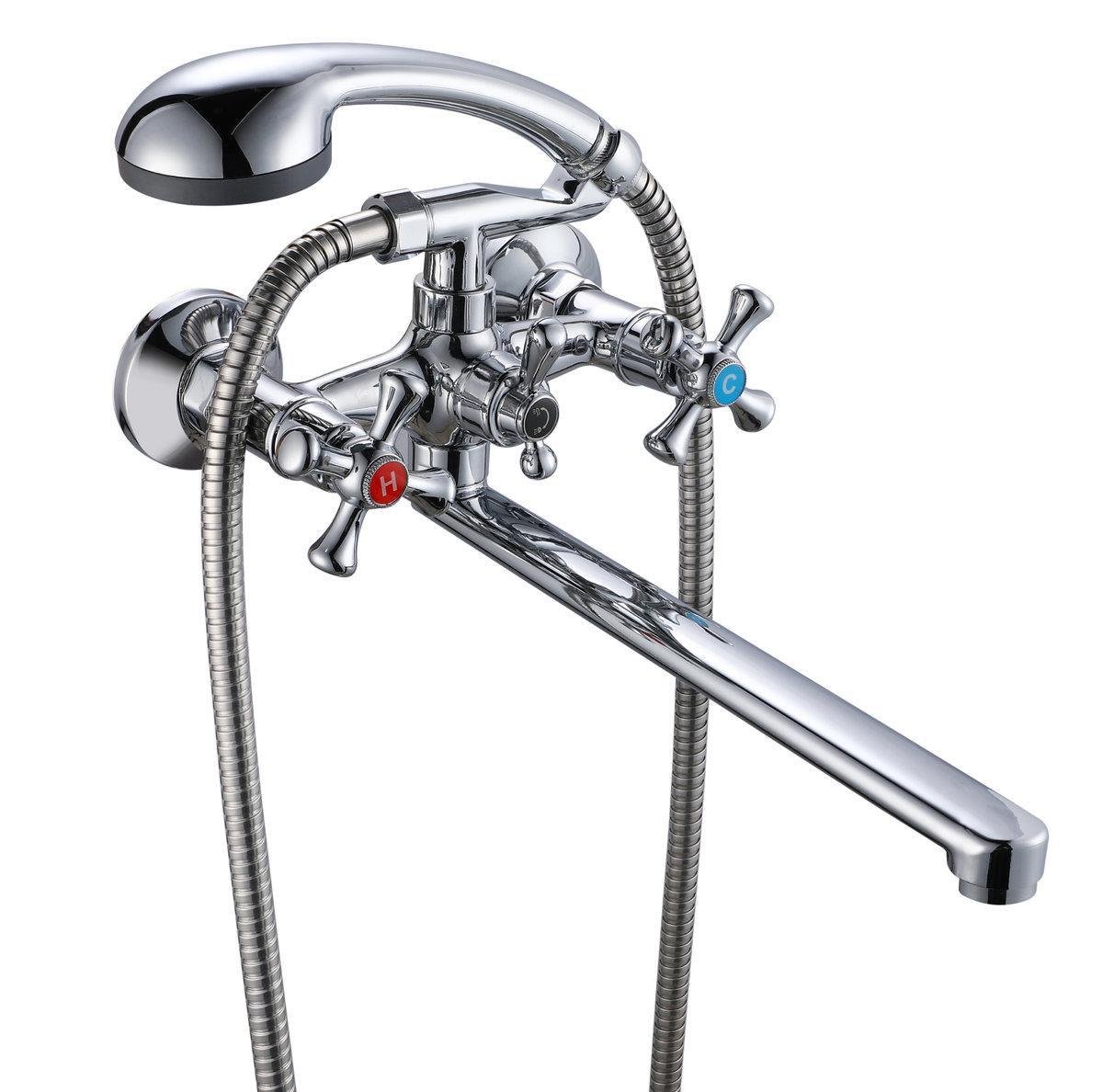 Смеситель для ванны Venta VG325DC Хром (SW-87462)