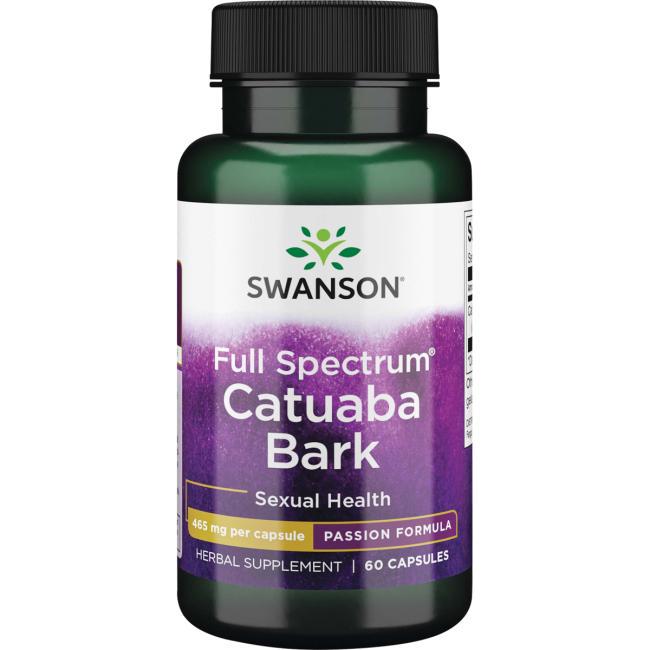 Тонизирующее средство Swanson Catuaba Bark 465 мг 60 Caps