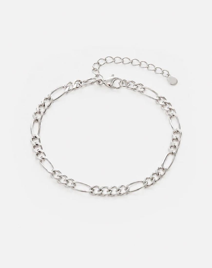 Анклет Chunky Chain жіночий SILVER STORIES срібний One size
