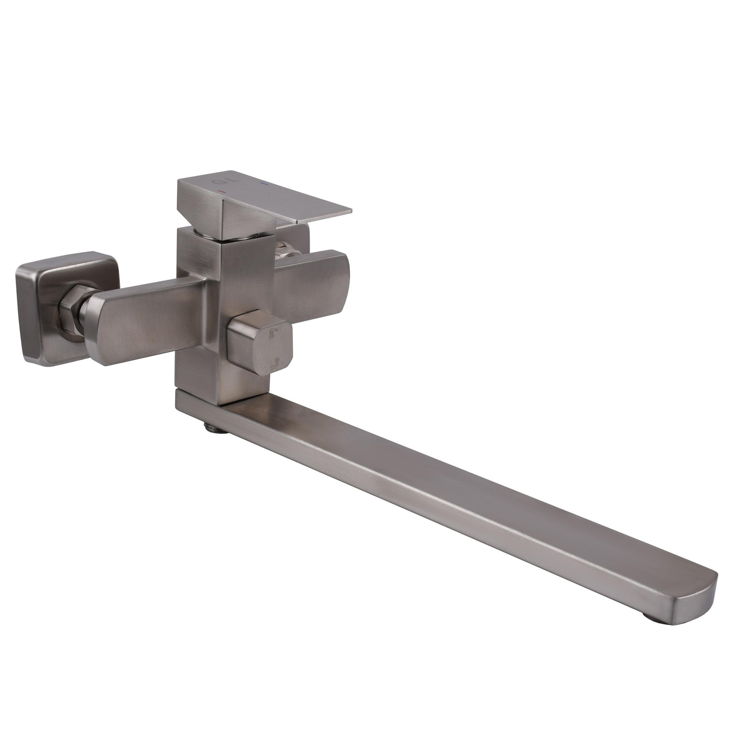 Змішувач для ванни Globus Lux KUBUS SKU-208N з нержавіючої сталі (000029880)