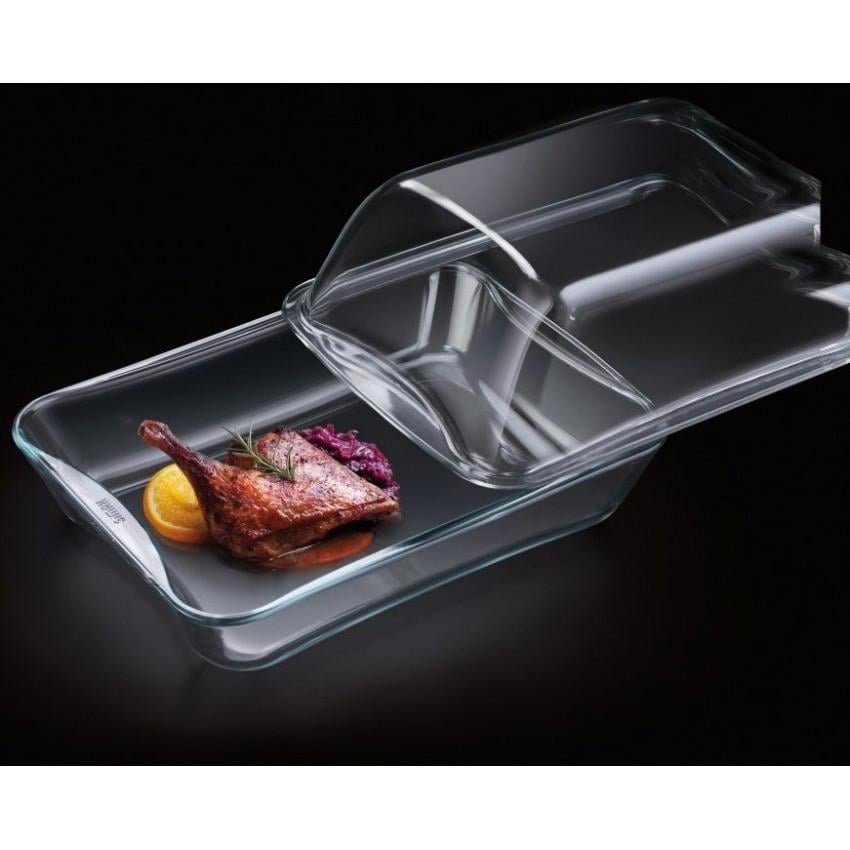 Гусятниця Simax Exclusive 7226/7586 SIM 8,6 л прямокутна 36х27х16,3 см з високою кришкою (1205897481) - фото 2 Гусятниця Simax Exclusive 7226/7586 SIM 8,6 л прямокутна 36х27х16,3 см з високою кришкою (1205897481) - фото 2