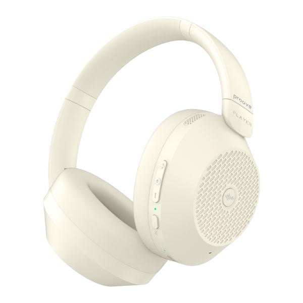 Наушники беспроводные Proove Player с активным шумоподавлением ANC Beige (HPPY00010007)