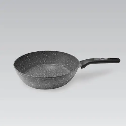 Сковорода Maestro с антипригарным покрытием без крышки 26 см Серый (MR-1223-26) Сковорода Maestro с антипригарным покрытием без крышки 26 см Серый (MR-1223-26)