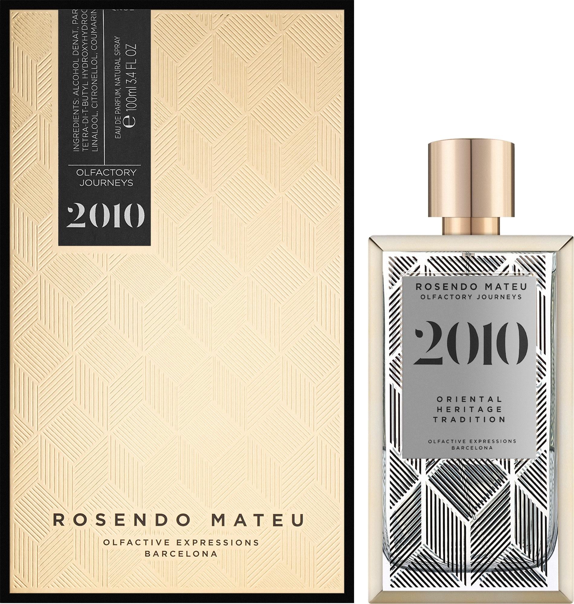 Парфюмированная вода унисекс Rosendo Mateu 2010 100 мл (404764)