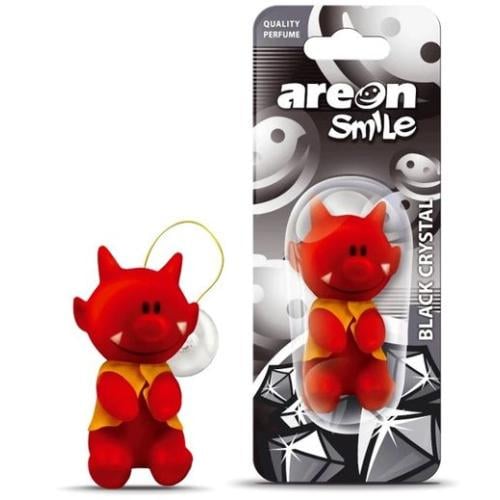 Освежитель воздуха AREON Smile Toys Black Crystal Чертенок