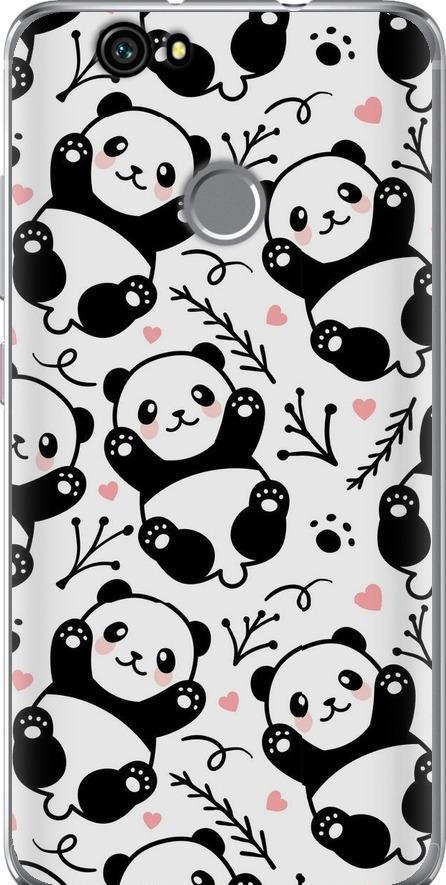Чехол на Huawei Nova Панды (4318u-439-42517)