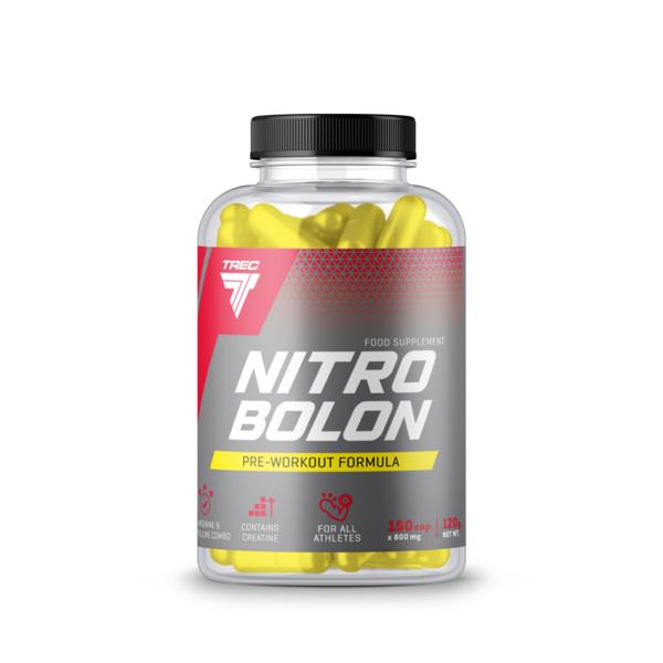Комплекс до тренировки Trec Nutrition Nitrobolon 150 Caps Комплекс до тренировки Trec Nutrition Nitrobolon 150 Caps