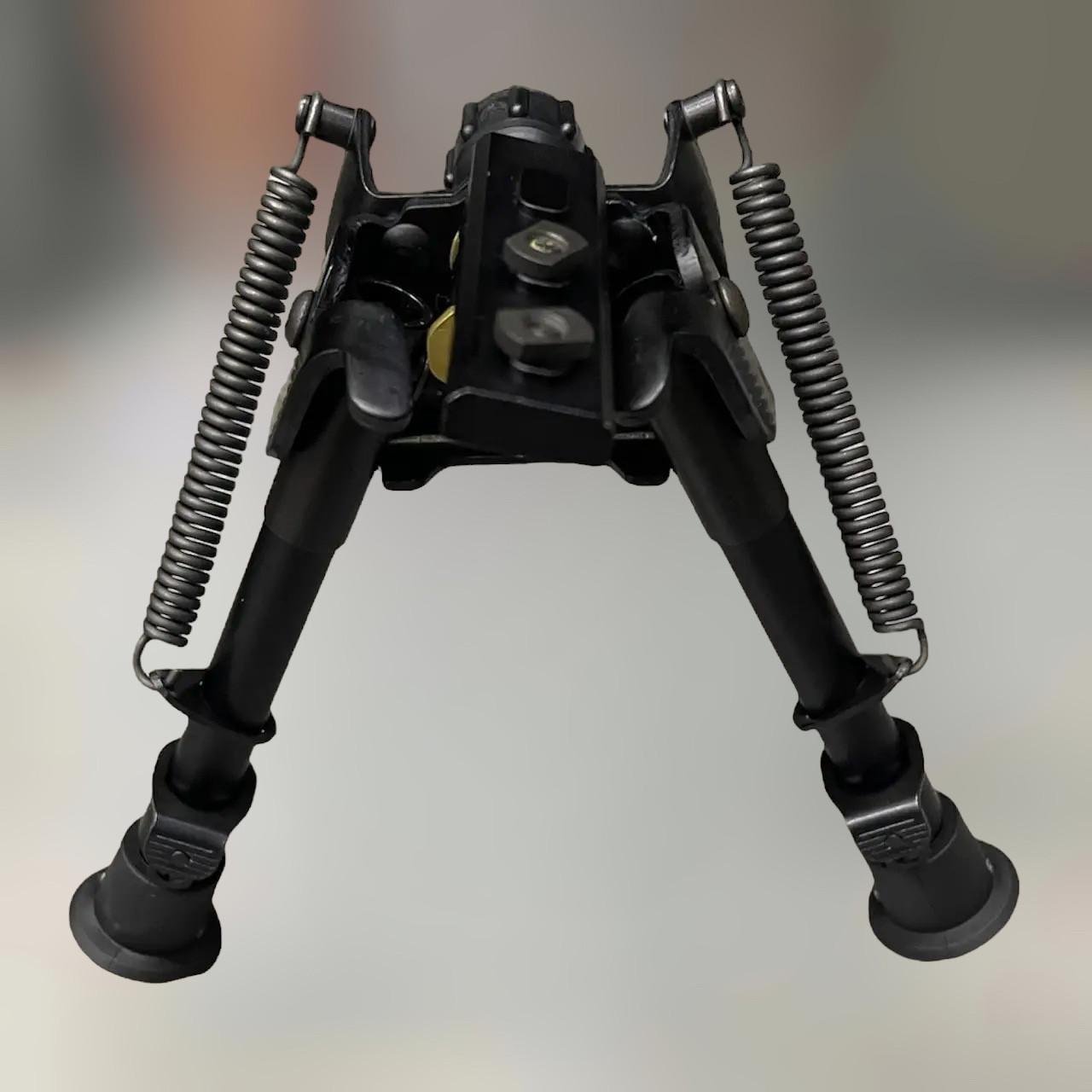 Сошки Harris Bipod S-BRM-MLOK, 152-229 мм шарнирная база подпружиненные ножки с резиновыми наконечниками (242667)