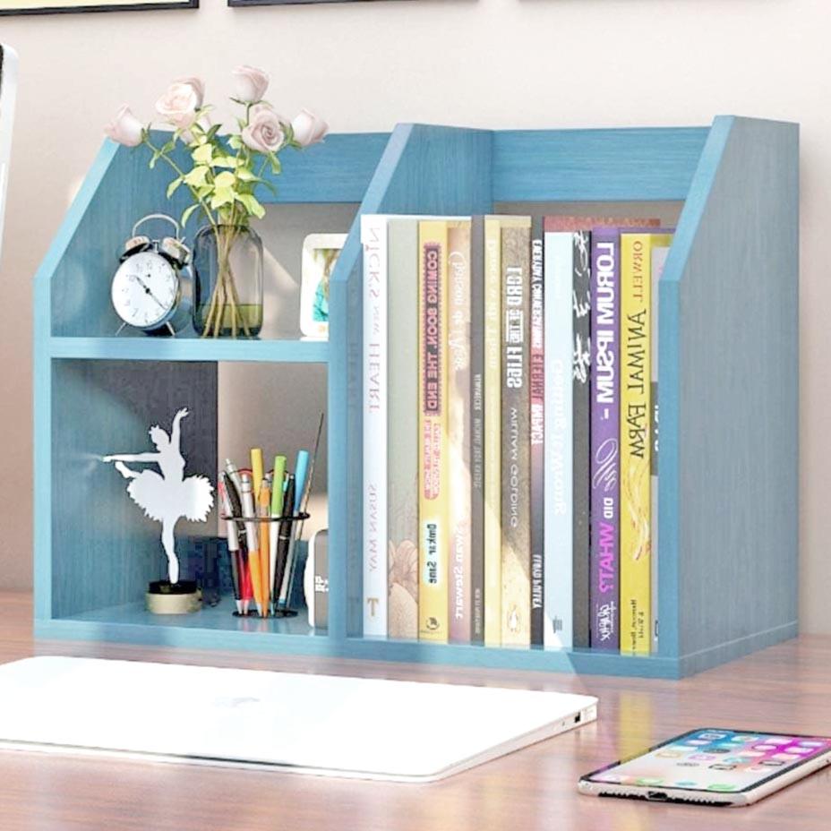 Полка книжная настольная из дерева Атодаса Ирис (КПА-035852)