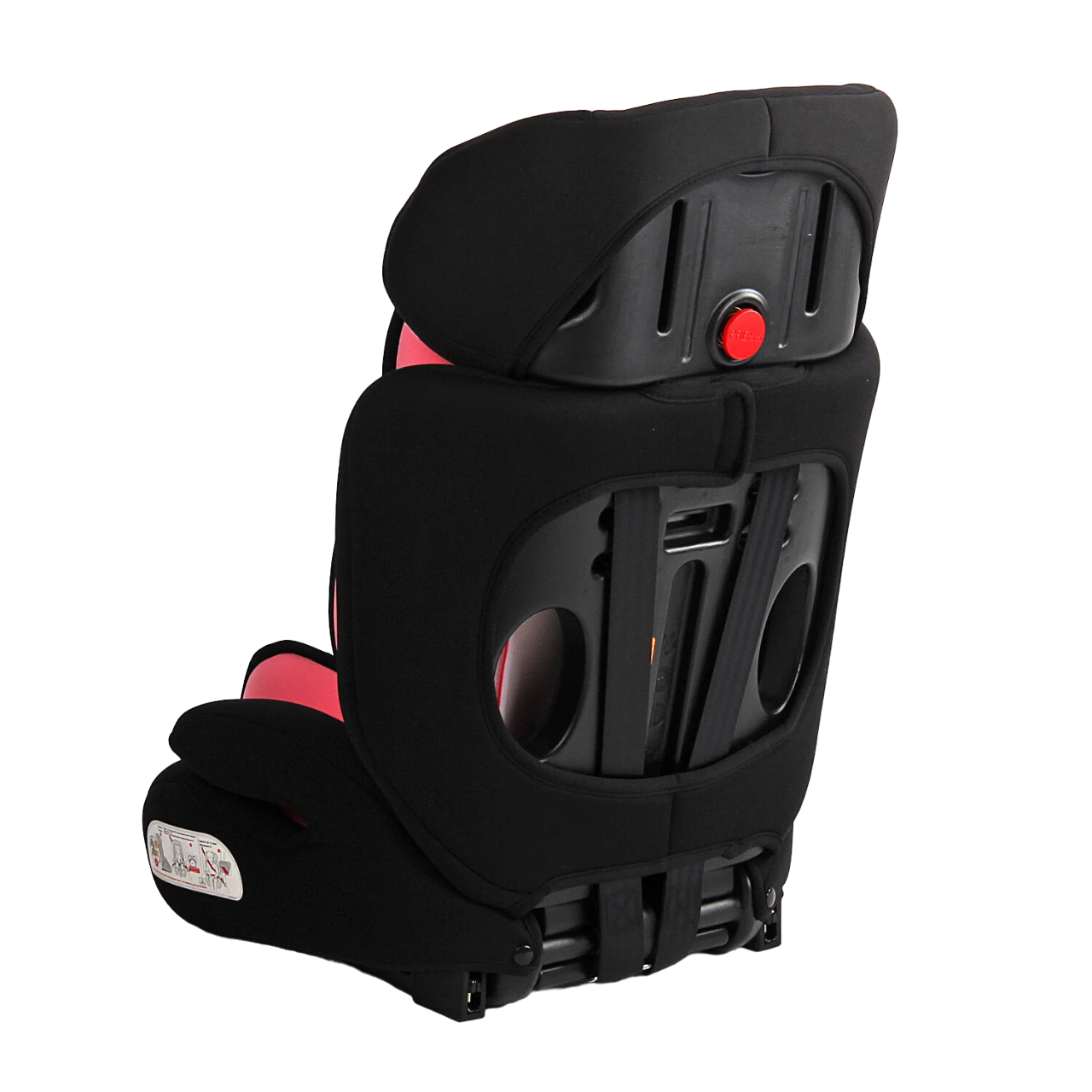 Автокрісло дитяче Joy система ISOFIX універсальна група 1/2/3 Pink/Black (156751) - фото 3 Автокрісло дитяче Joy система ISOFIX універсальна група 1/2/3 Pink/Black (156751) - фото 3