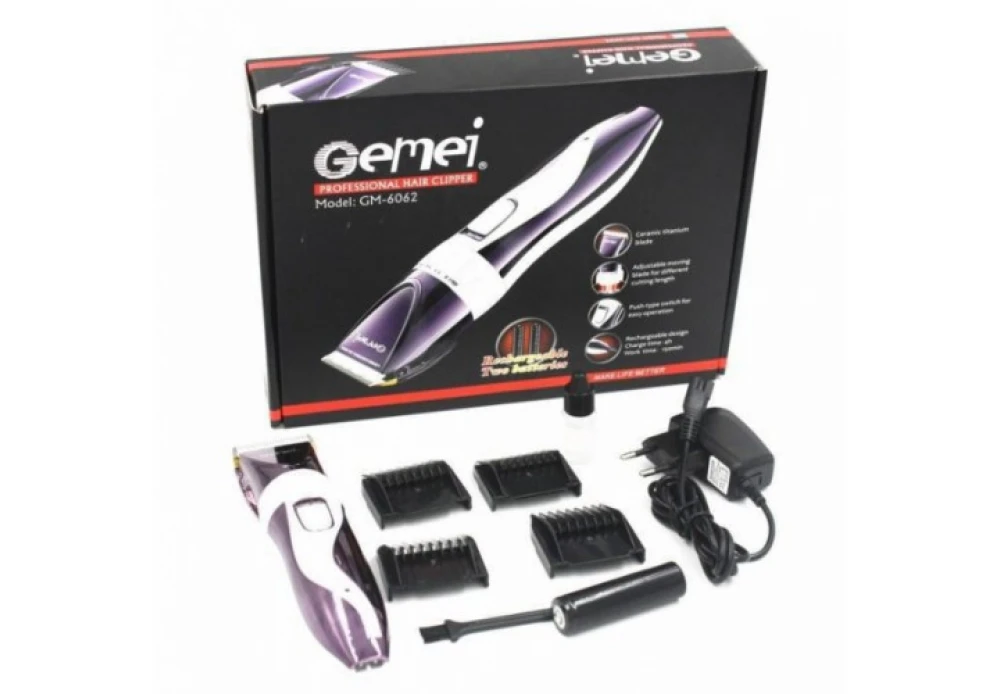 Машинка для стрижки волос Gemei GM-6062 (365056)
