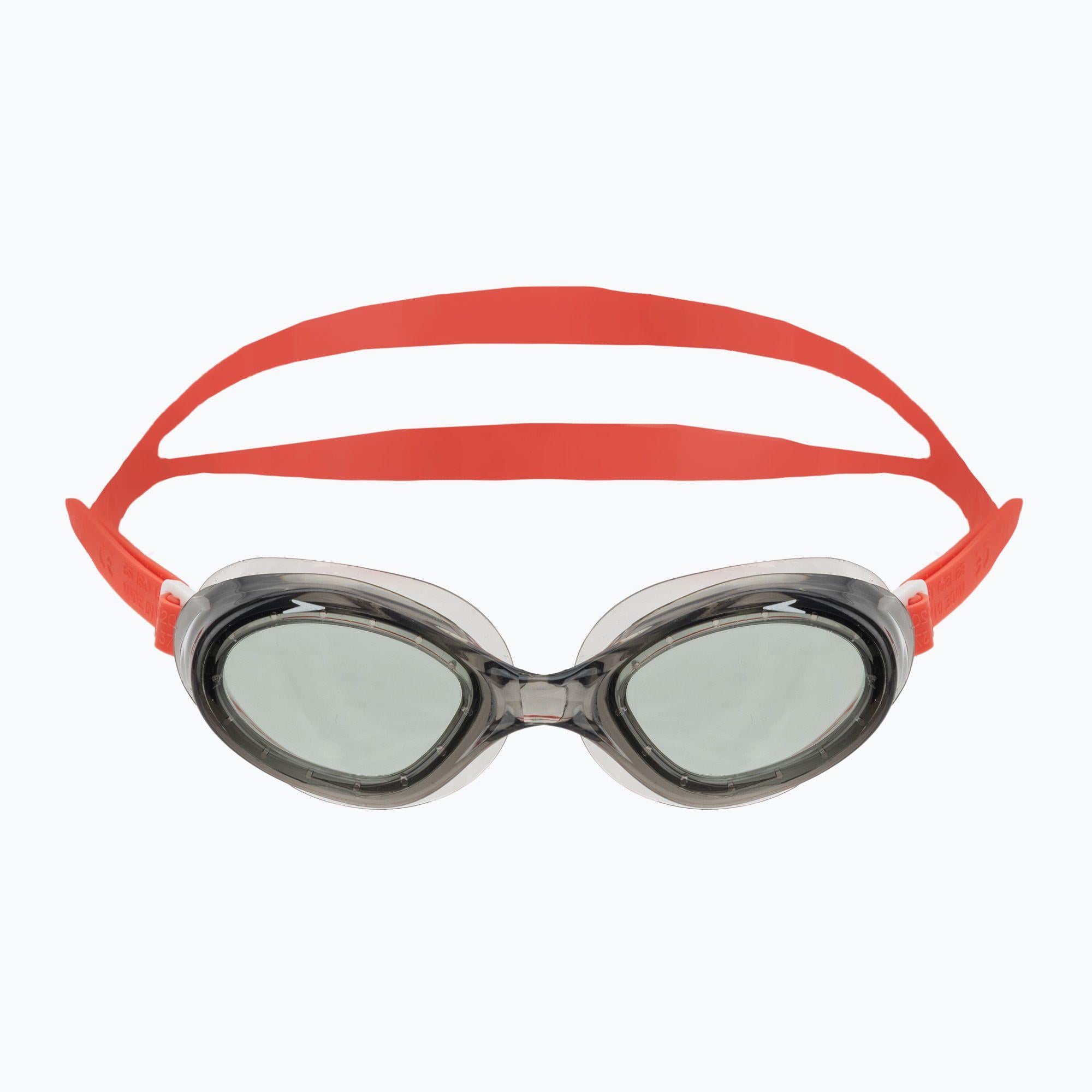 Окуляри дитячі для плавання Speedo JR FUTURA HYDRO One Size Чорний/Кораловий (8-E000037004)