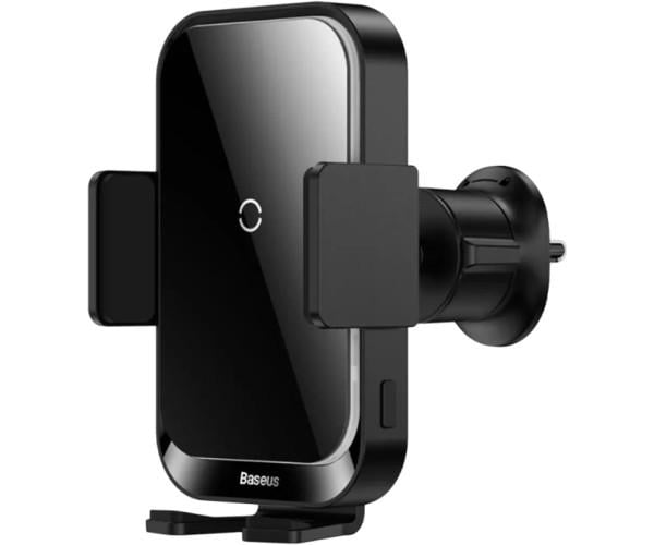 Держатель для телефона в машину BASEUS Wireless Charger Halo SUDD000001 15W Black