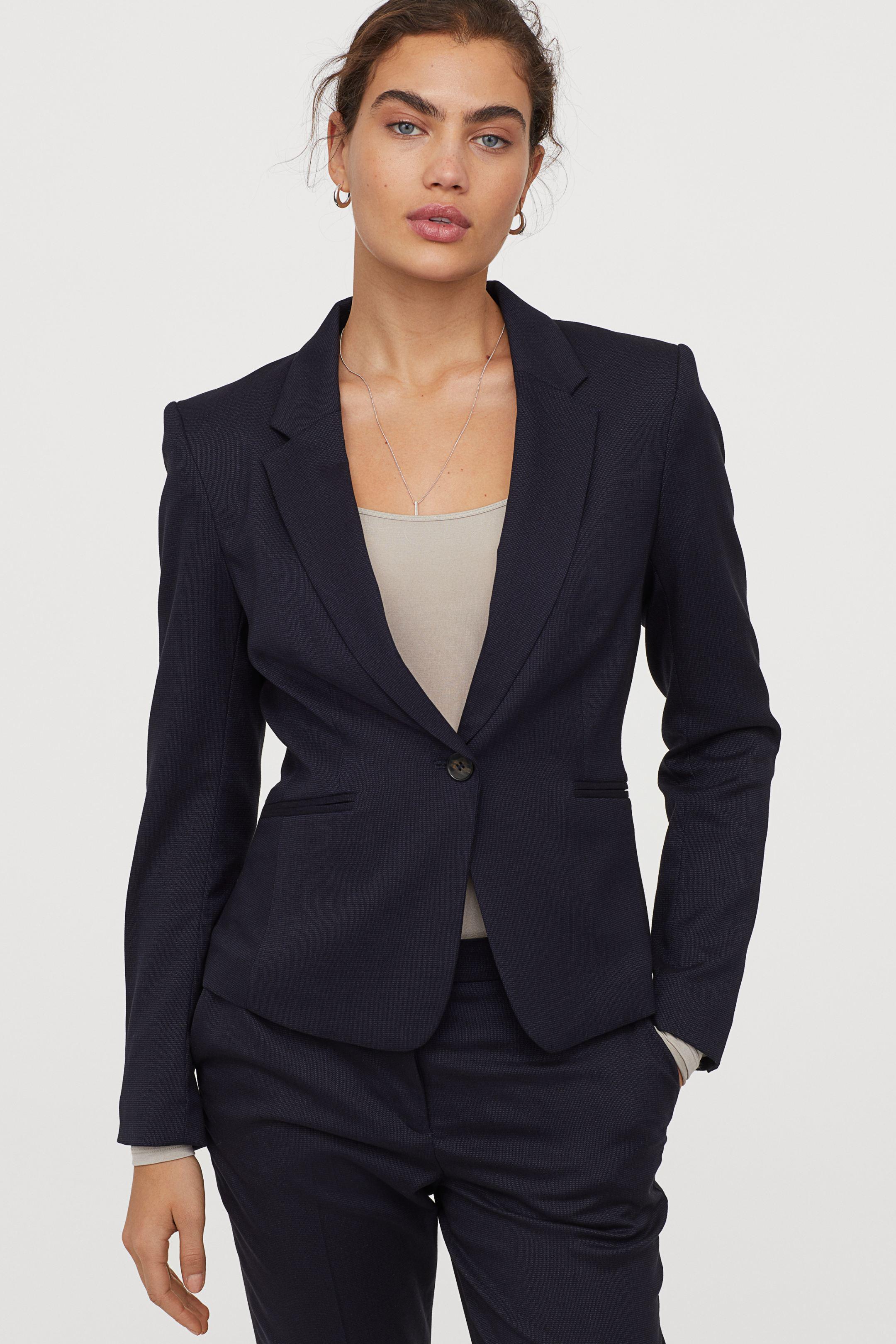 Жакет р. 46 Синий (5686010wer) - фото 3 Жакет р. 46 Синий (5686010wer) - фото 3