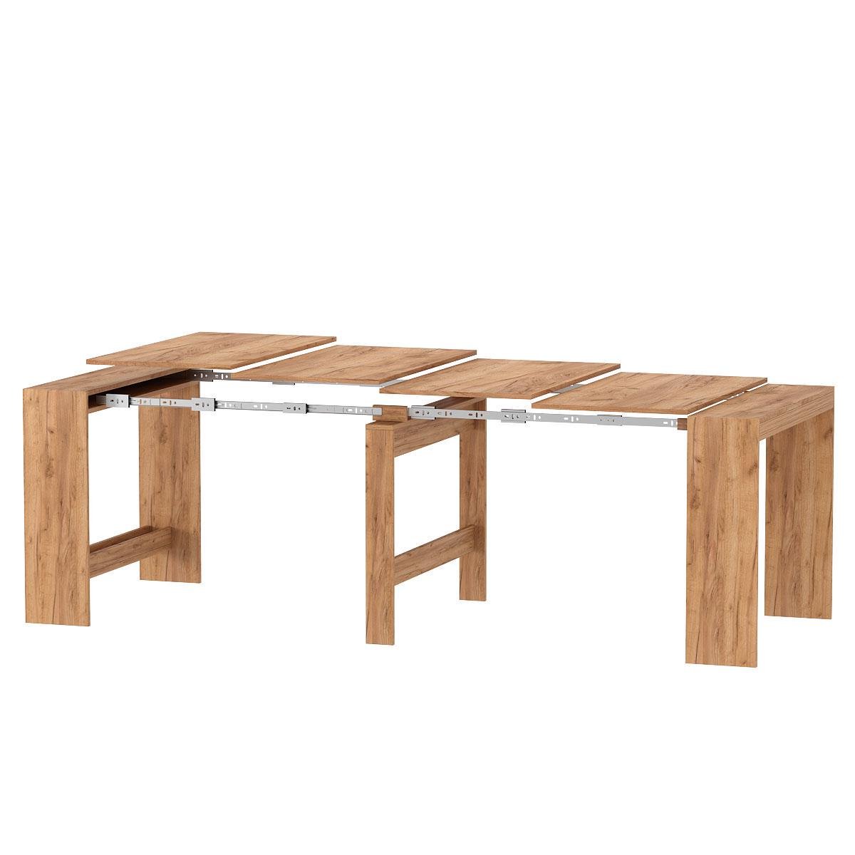 Обідній стіл-трансформер Python розібраний 2400x750x900 мм Дуб крафт золотий (GATB22120000000) - фото 1 Обідній стіл-трансформер Python розібраний 2400x750x900 мм Дуб крафт золотий (GATB22120000000) - фото 1