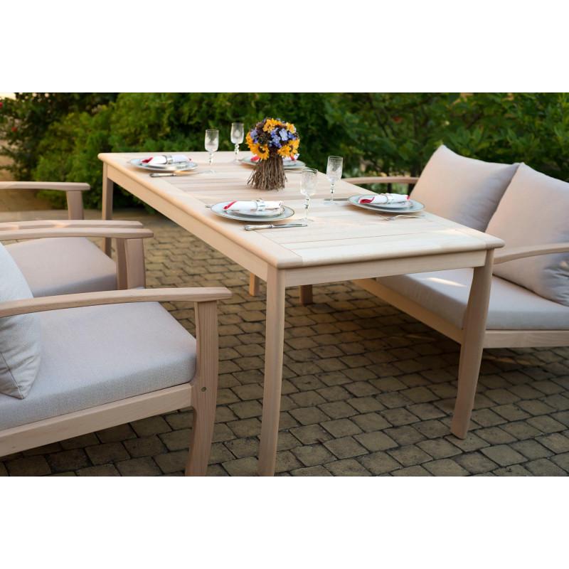 Обеденный стол Woodman Legato из натурального дерева бук 160х80 см Ореховый (53224) - фото 2 Обеденный стол Woodman Legato из натурального дерева бук 160х80 см Ореховый (53224) - фото 2