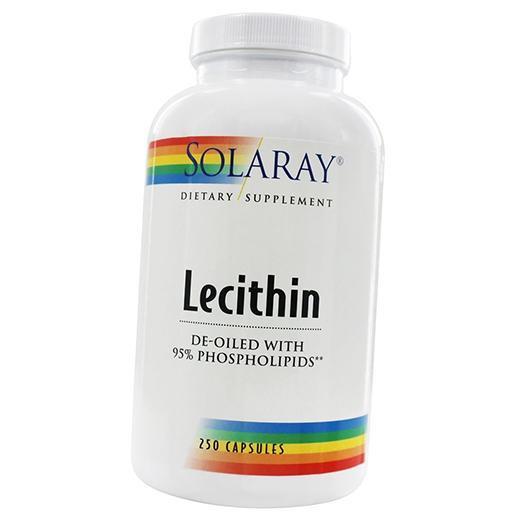 Лецитин Solaray Lecithin 1000 мл 250 Caps (SOR-08301)