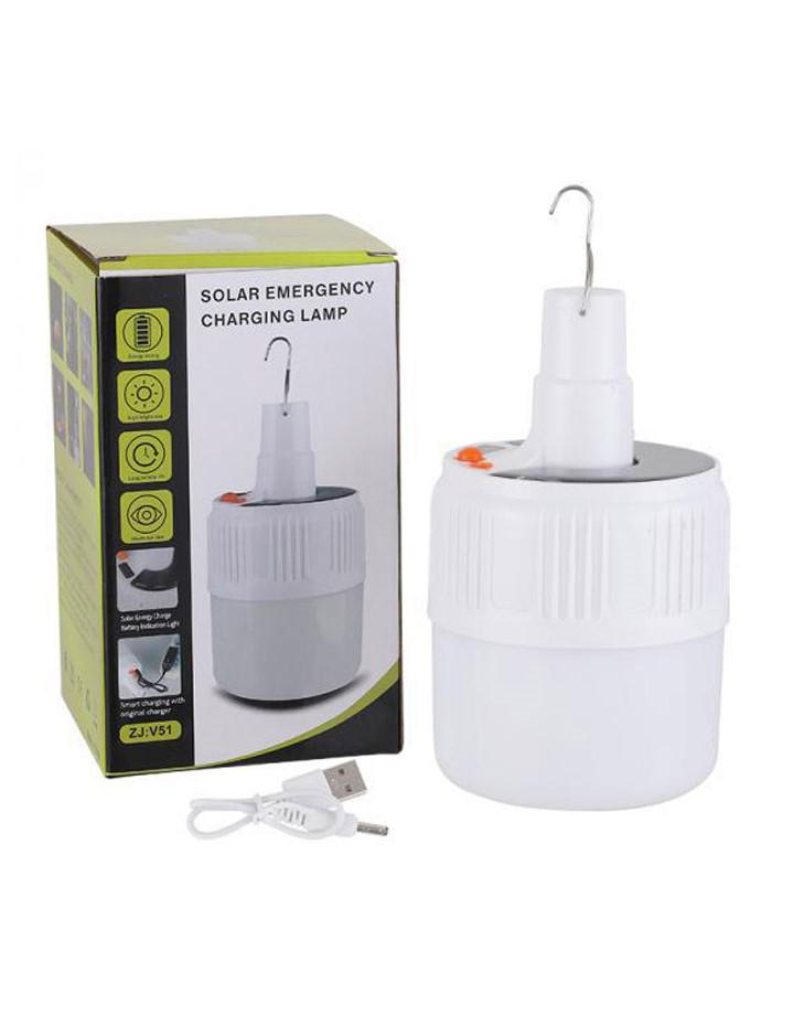 Светодиодная лампа ZJ:V51 с солнечной панелью и зарядкой от USB аккумуляторная подвесная (33698e68) Светодиодная лампа ZJ:V51 с солнечной панелью и зарядкой от USB аккумуляторная подвесная (33698e68)