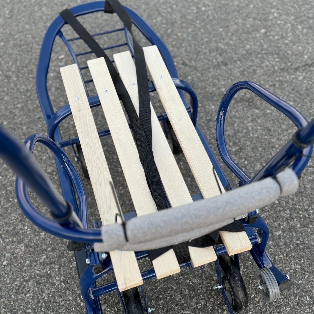 Санки-трансформер дитячі з колесами Патріот LUX 2026 Синій - фото 7 Санки-трансформер дитячі з колесами Патріот LUX 2026 Синій - фото 7