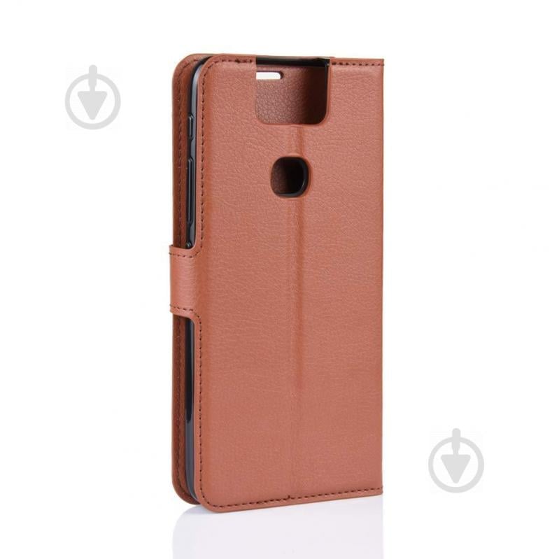 Чохол-книжка Litchie Wallet для Asus Zenfone 6 ZS630KL Brown (hub_vrWb52860) - фото 3