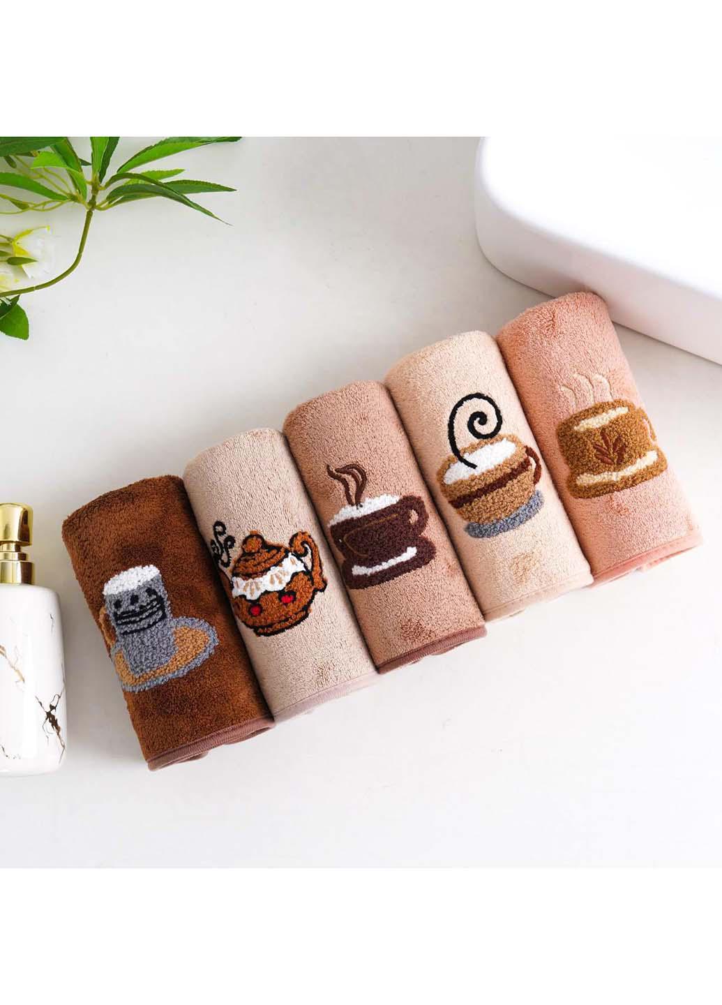 Набір кухонних рушників мікрофібра 5 шт. 75х35 см - фото 5