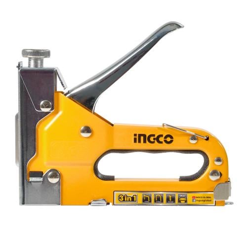 Степлер металлический INGCO 3 в 1 (000143417)