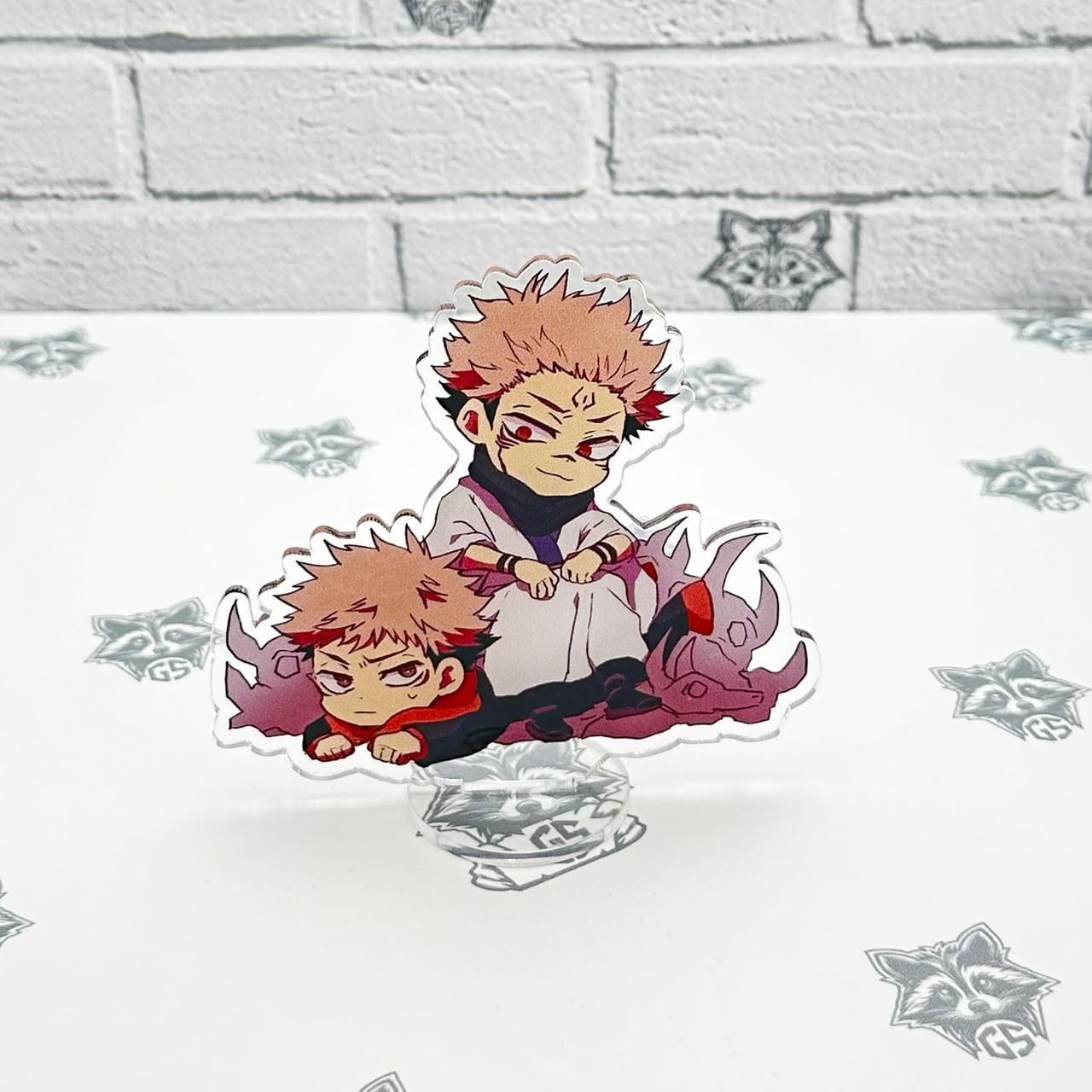 Фигурка коллекционная акриловая Chibi Аниме Магическая битва/JK Itadori Yuji 3 10 см (2190444446)
