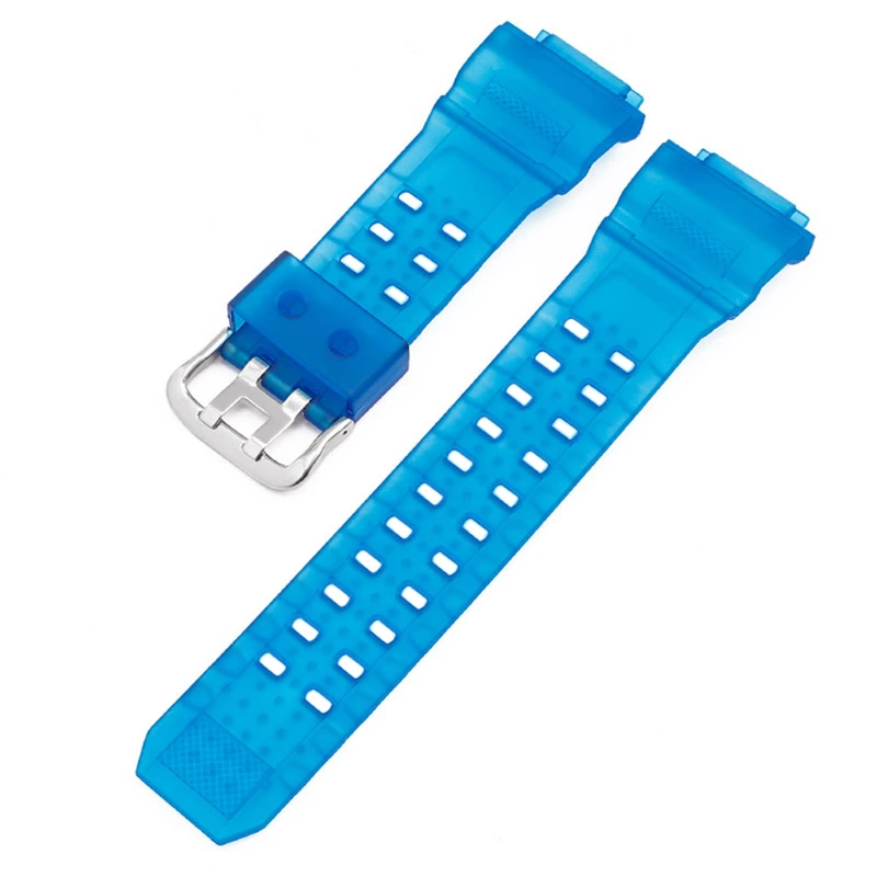 Ремінець для Casio G-Shock GW-9400 Transl Blue SI (3864) Ремінець для Casio G-Shock GW-9400 Transl Blue SI (3864)