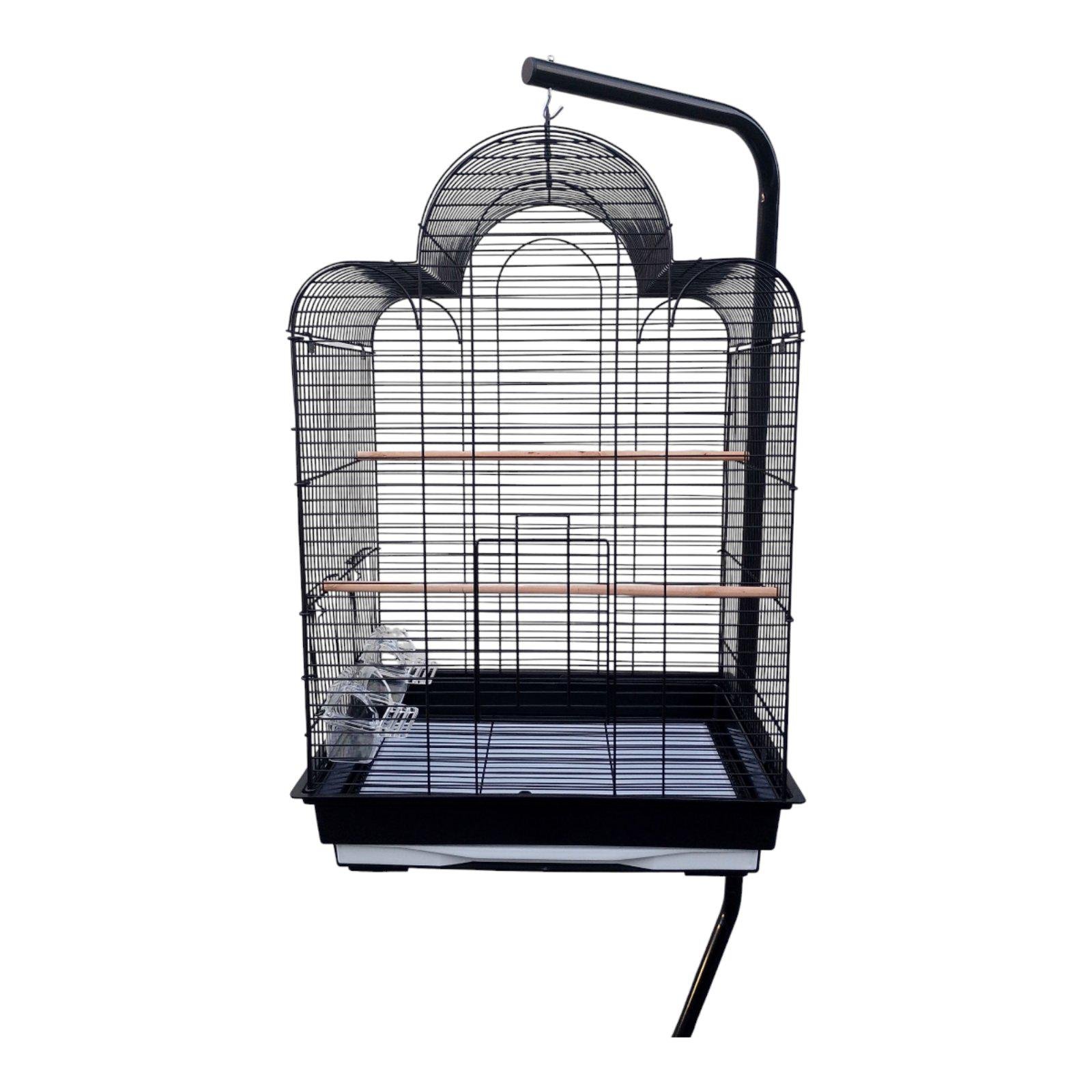 Клетка для мелких и средних птиц 47х36х68 см (610В) - фото 2 Клетка для мелких и средних птиц 47х36х68 см (610В) - фото 2