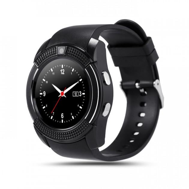 Смарт-часы Smart Watch V8 Black с Sim-картой и камерой