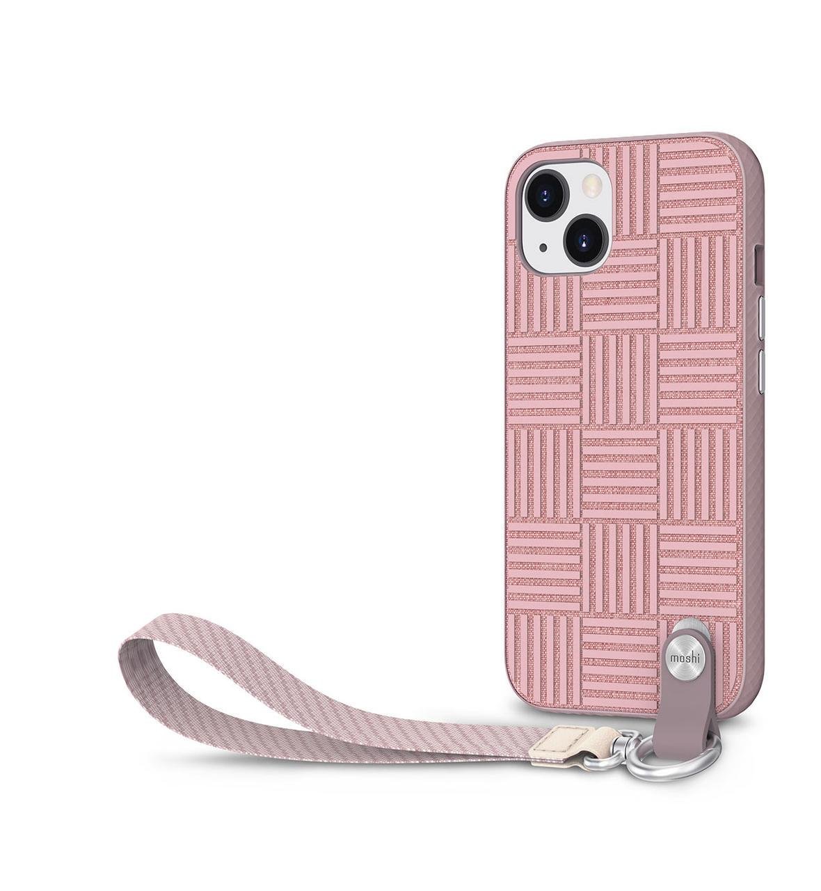 Чохол-накладка Moshi Altra Slim Hardshell Case with Wrist Strap for iPhone 13, Rose Pink (99MO117311) - фото 3