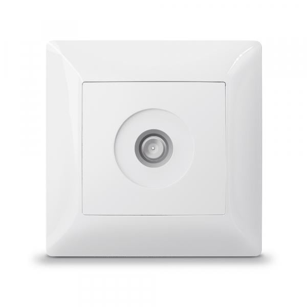 Розетка TITANUM одинарна телевізійна Білий Розетка TITANUM одинарна телевізійна Білий