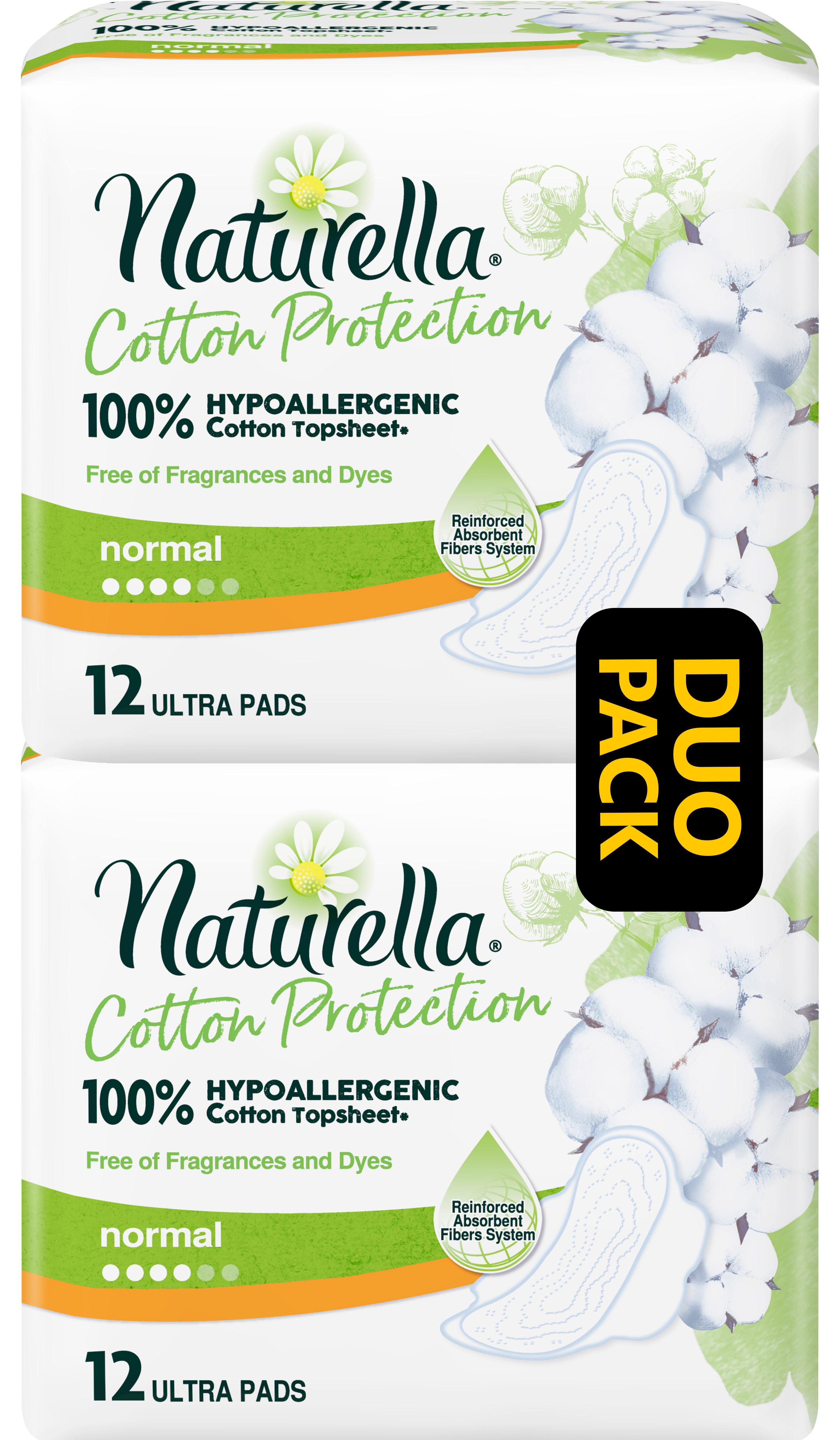 Прокладки гігієнічні Naturella Cotton Protection Ultra Normal 24 шт.