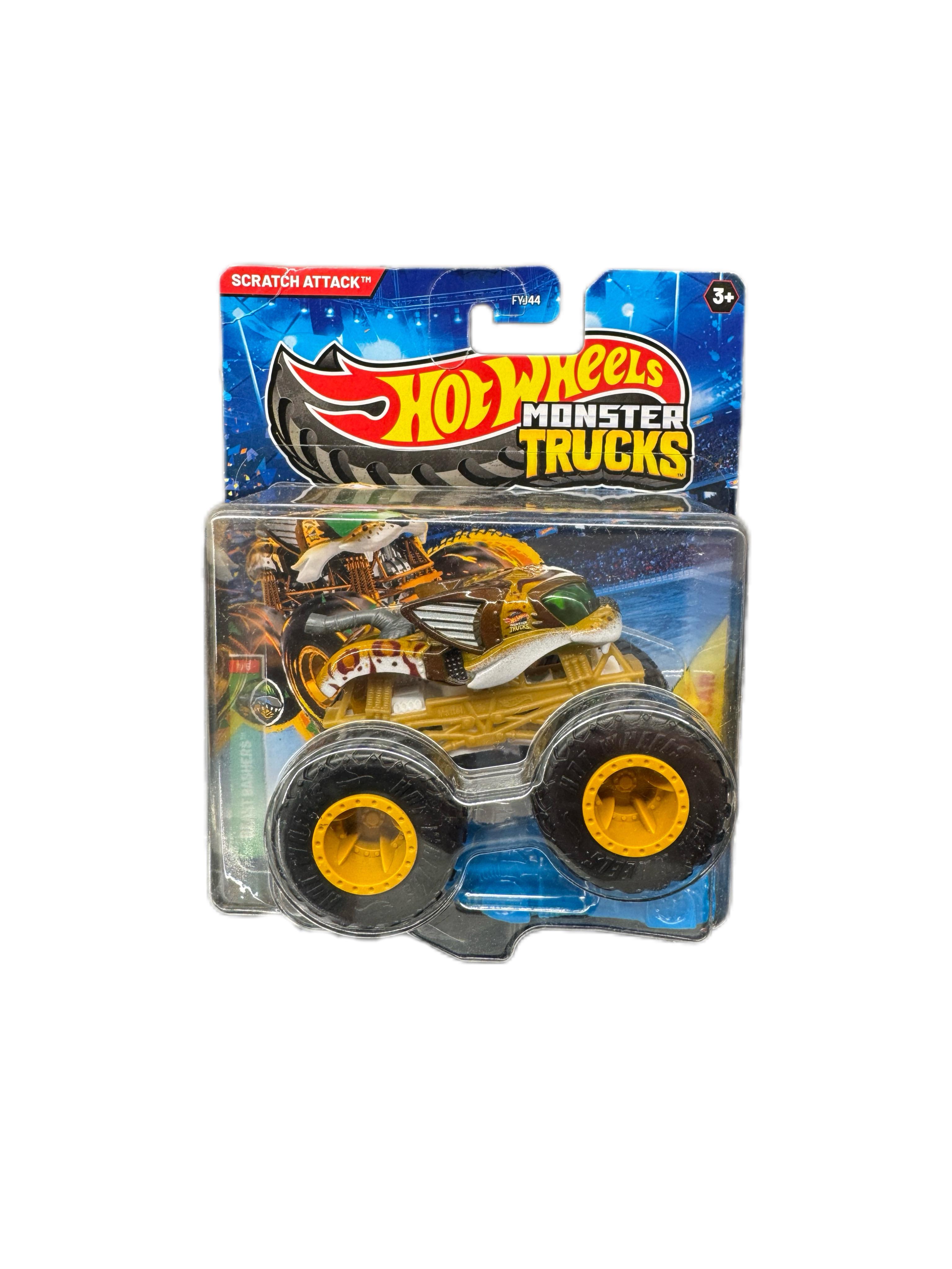 Машинка-позашляховик Hot Wheels Beast Beshers /Scratch Attack FYJ44 1/6 1:64 2025 (29332452)