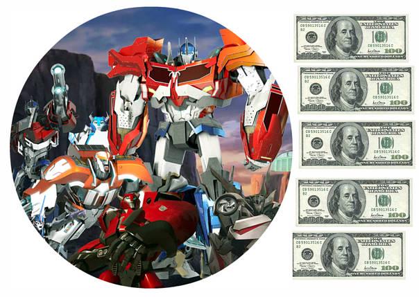 Картинка на торт вафельная Трансформеры 3 (6017) Картинка на торт вафельная Трансформеры 3 (6017)