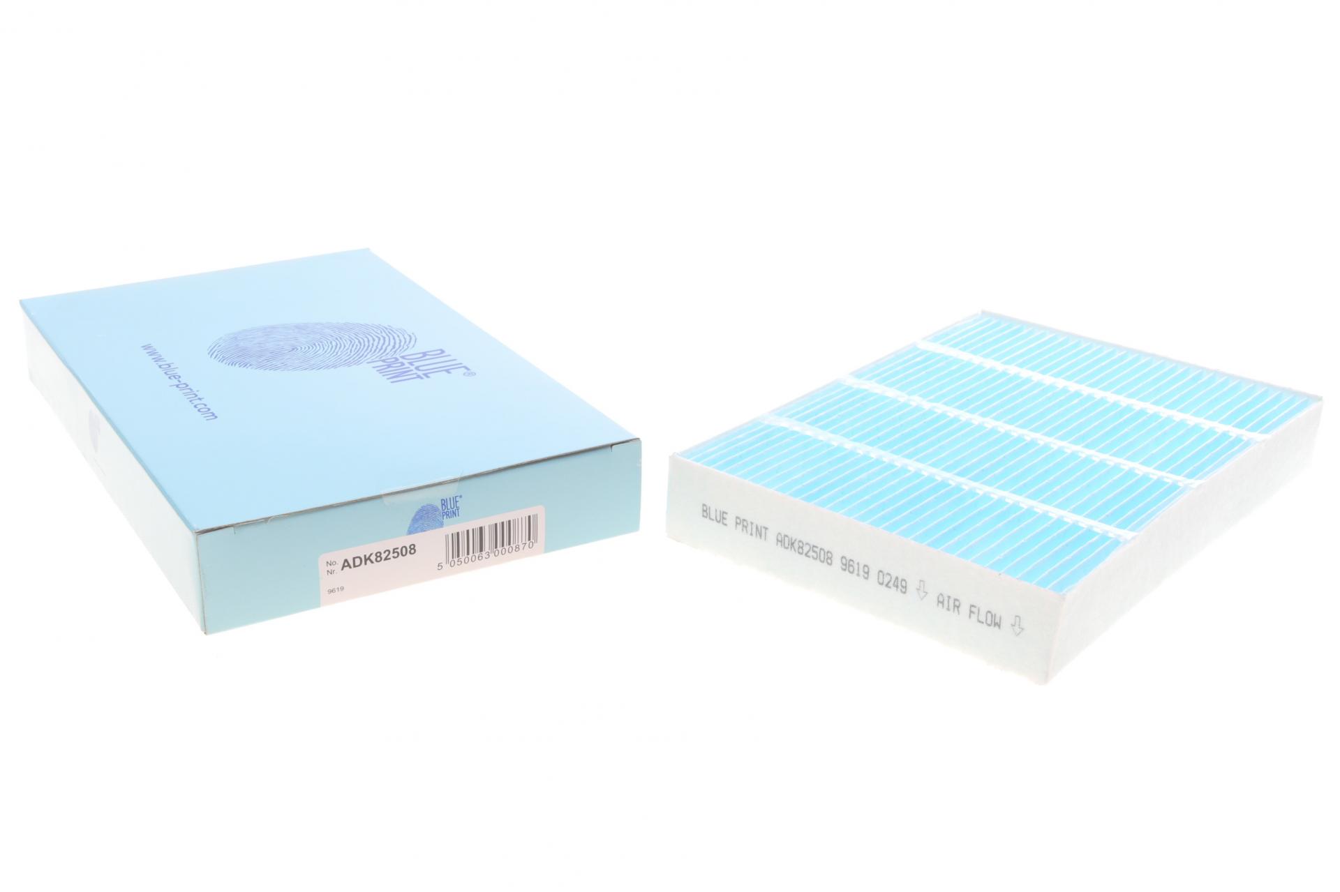 Фільтр салону BLUE PRINT для Opel Agila 08-14/Suzuki Splash 07- (ADK82508)