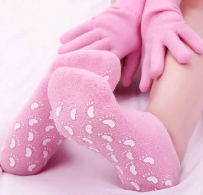 Шкарпетки гелеві зволожуючі SPA Gel Socks (5893) - фото 6