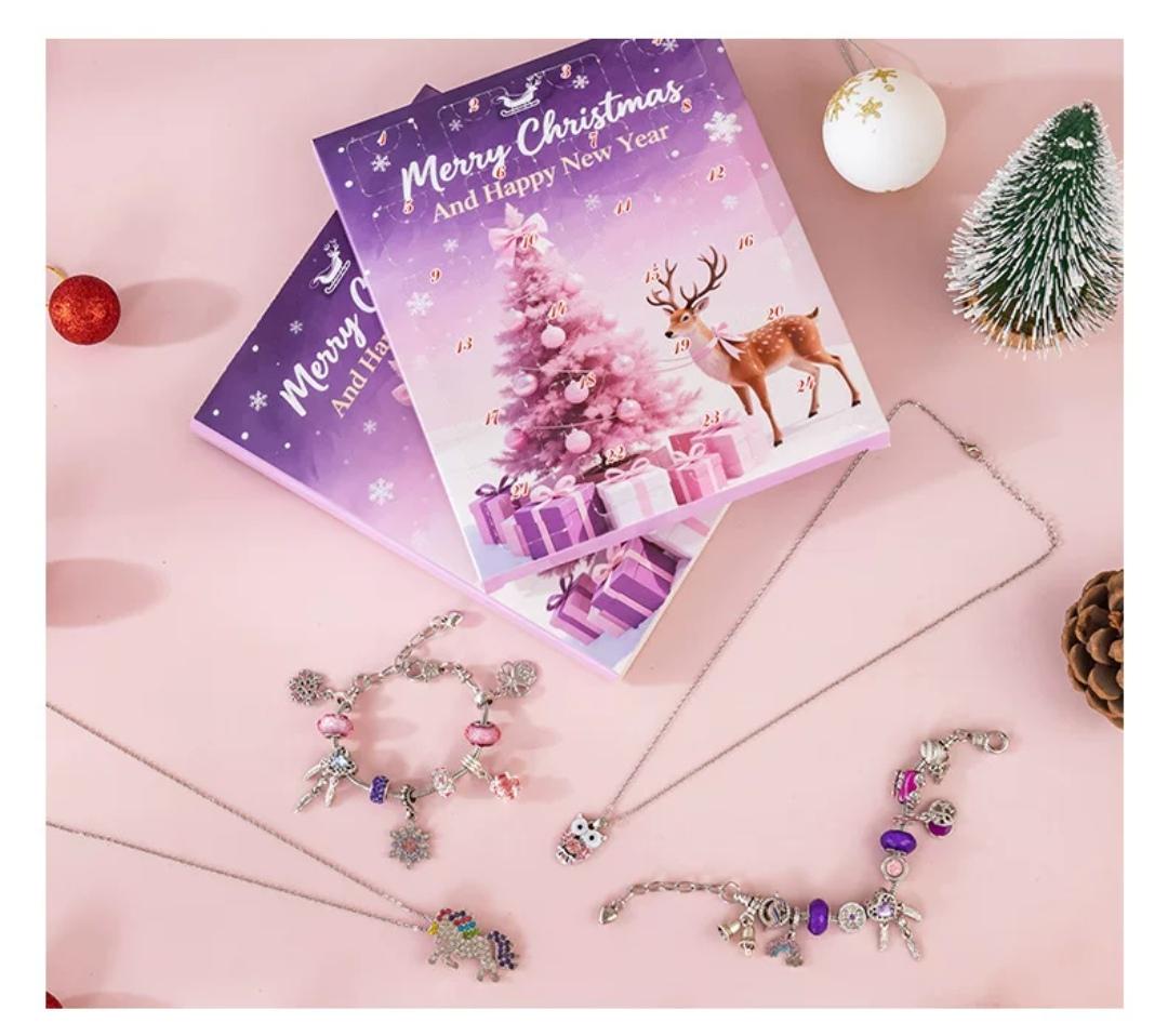 Адвент-календарь для девочек с браслетами и подвесками (29520292) - фото 2 Адвент-календарь для девочек с браслетами и подвесками (29520292) - фото 2