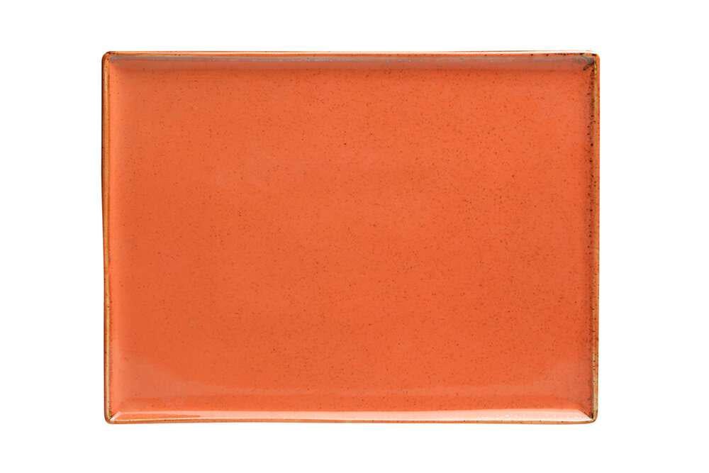 Тарілка Porland Seasons прямокутна 270х210 мм Orange (358827.O)