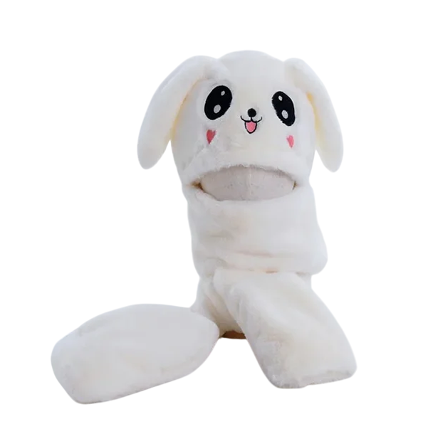 Шапка-шарф C00412 з рухливими вушками та рукавичками