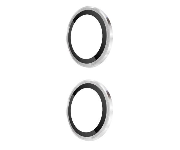 Захисне скло з рамкою CD Pattern для Blackview Hero 10 на задню камеру Срібний