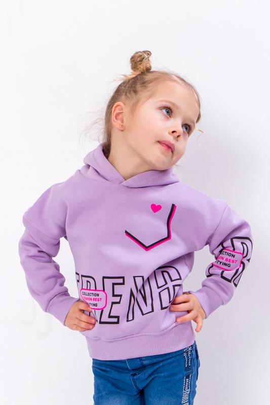 Батник для дівчинки 104 см Фіолетовий (255278-v0)