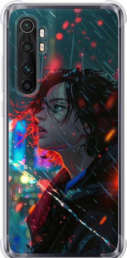 Чехол на Xiaomi Mi Note 10 Lite Ночные огни (6096sp-1937-42517)