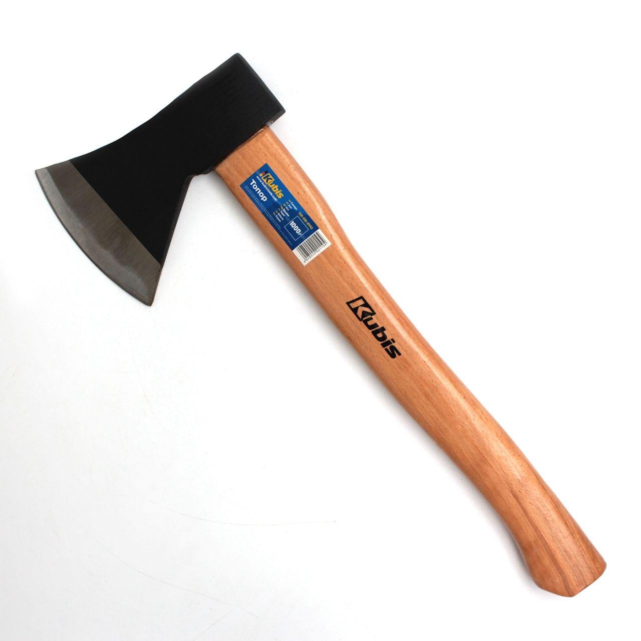 Топор Kubis 1000 г деревянная ручка (02-02-2110)