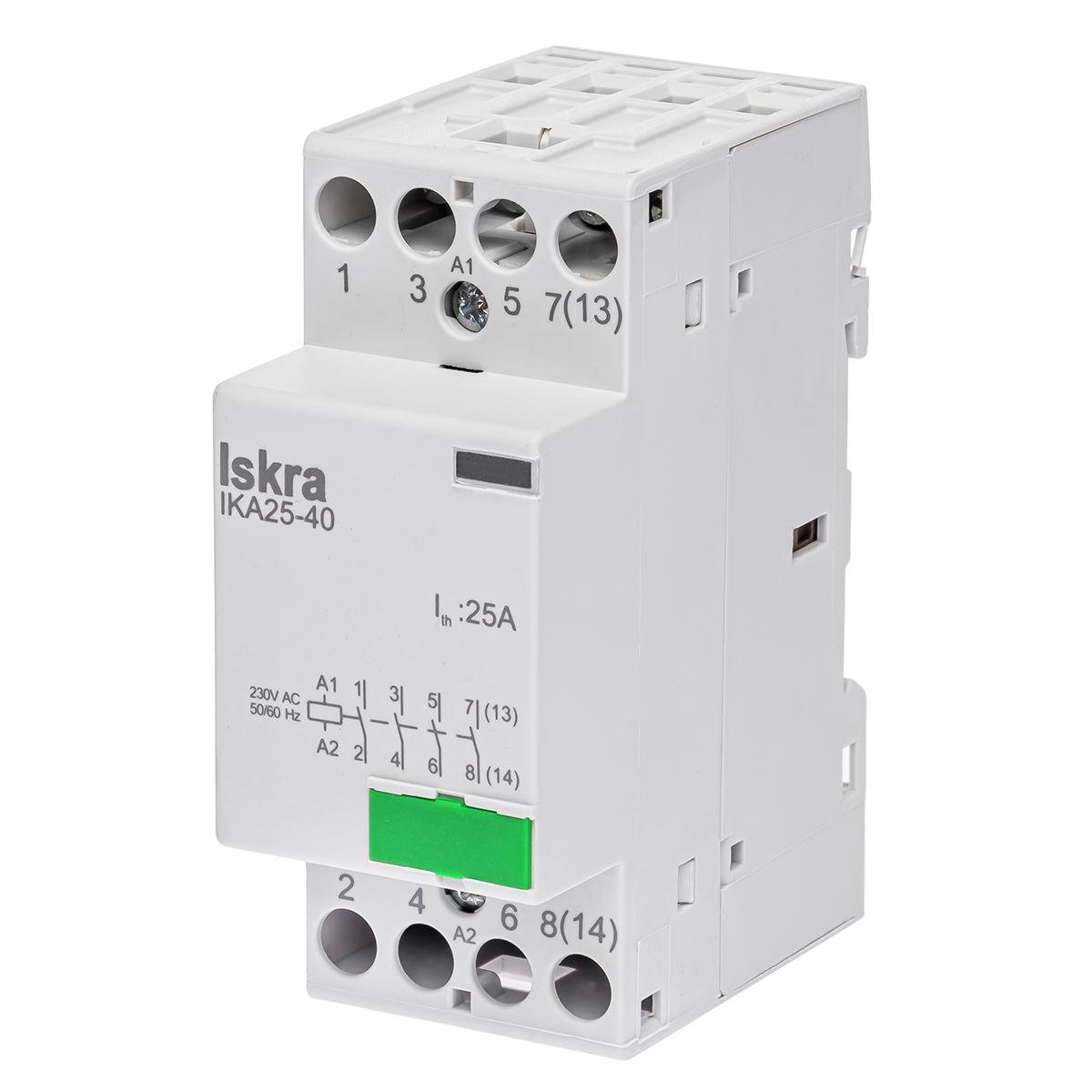 Контактор ISKRA IKA25-40 220/240 В 50/60 Гц (30046007000)